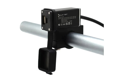 Handlebar Mounted 36W USB Type-C + QC 3.0 Aluminium Adapter - Cliff Top