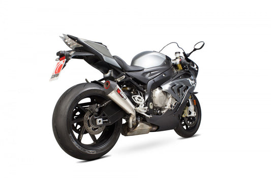 Serket Taper Slip On Exhaust for BMW S1000RR (Upto '18) - Scorpion