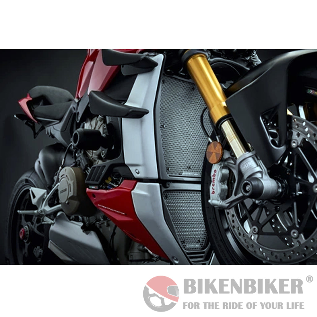 Ducati Streetfighter/Panigale V4/S Radiator Guard Set 2020+ - Evotech Performance