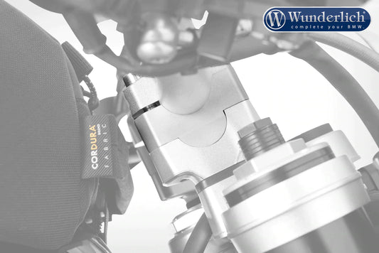 BMW S1000R Ergonomics - Handlebar Risers (20mm) - Wunderlich