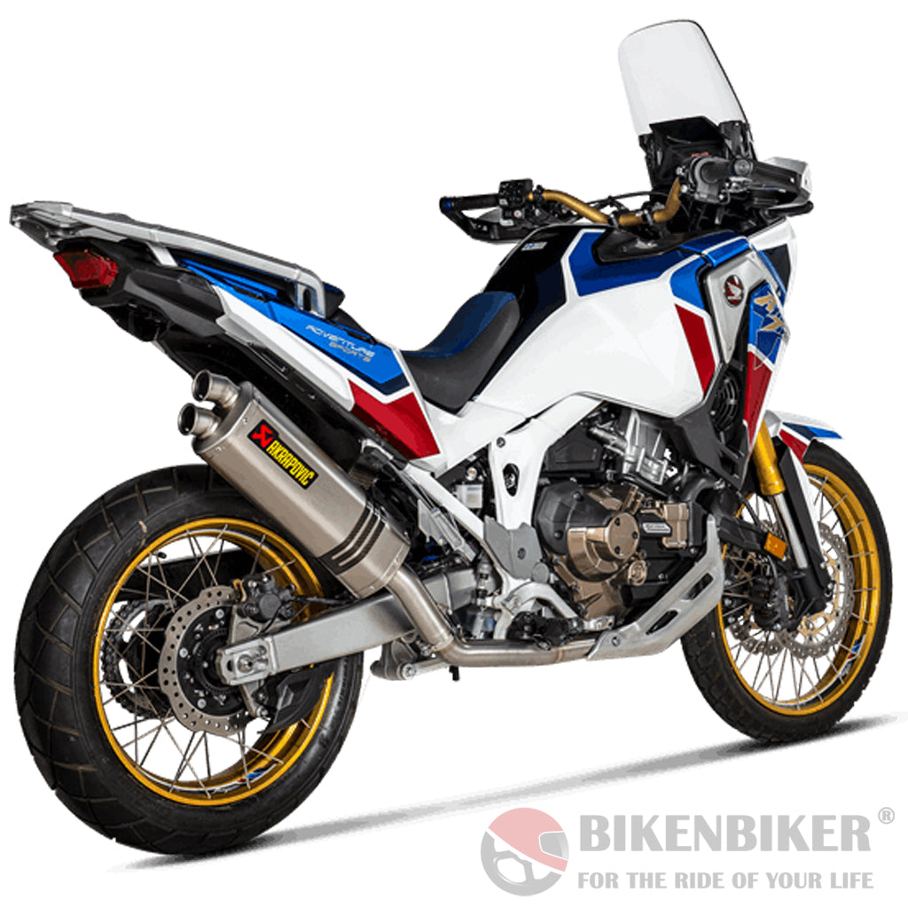 Honda CRF1100L Africa Twin Adventure Sports 2020+ - Racing Line (Titanium) - Akrapovič