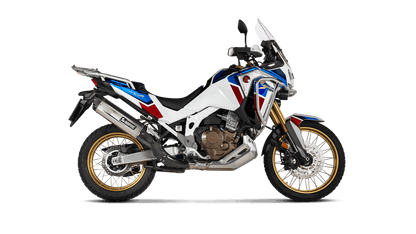 Honda CRF1100L Africa Twin Adventure Sports 2020+ - Slip-On Line (Titanium) - Akrapovič