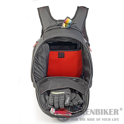 ST606 Rucksack with Thermoformed Shell, 22 Litres - Givi