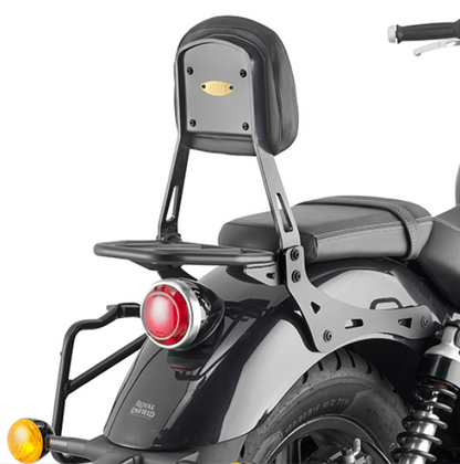 Top Rack and Backrest for RE Super Meteor 650 - Givi