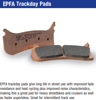 EPFA226HH Fully Sintered Brake Pads - EBC Brakes