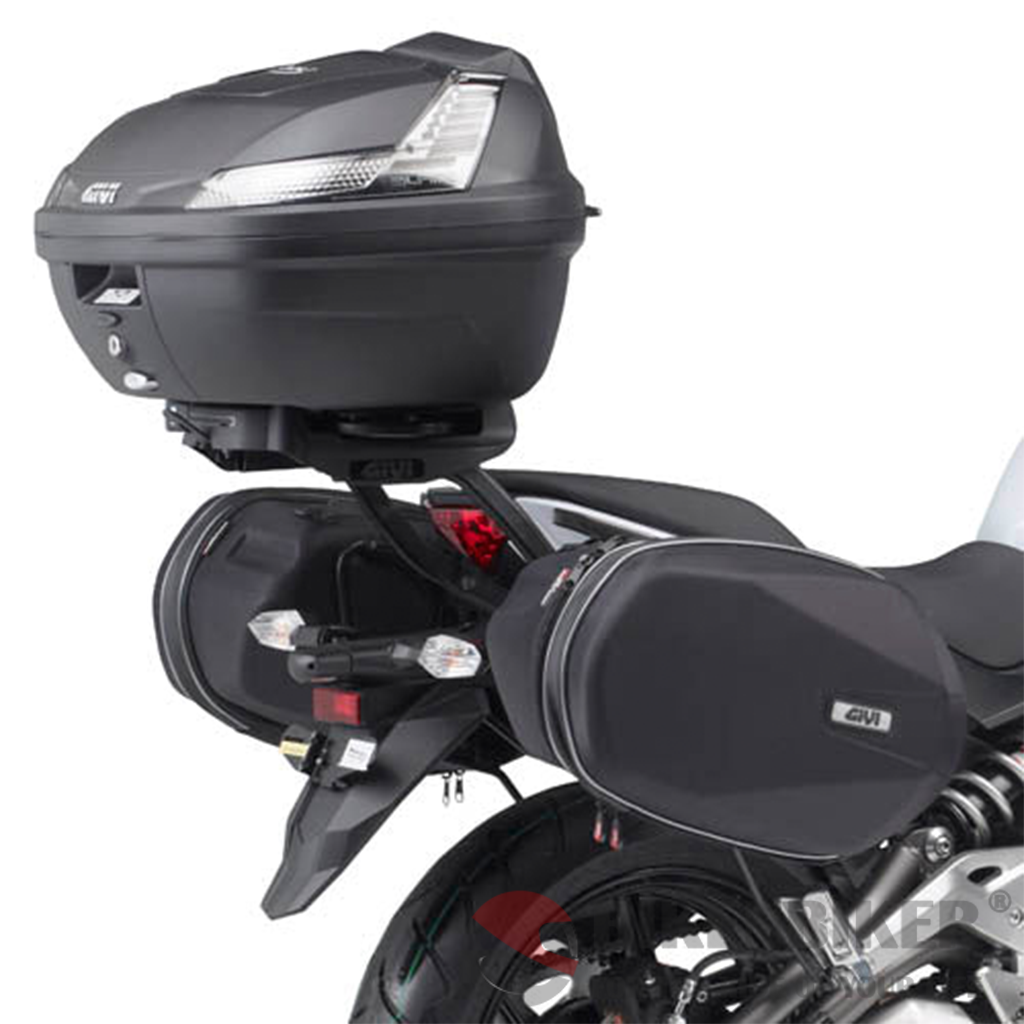 Specific Holder for Easylock Side Bags for Kawasaki ER-6N (2012-16) - Givi