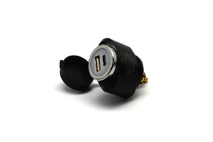 DIN to 36W USB/USB Type-C (Mini) Adapter - Cliff Top