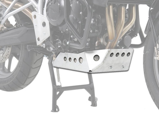 Triumph Tiger 800 Engine Protection Plate Hepco Becker - Bike 'N' Biker