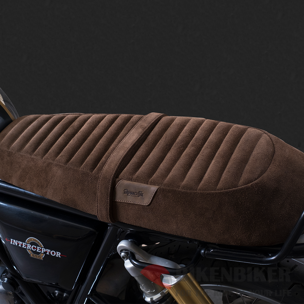 Touring Seat for Royal Enfield Interceptor 650 / GT 650 - Trip Machine Company