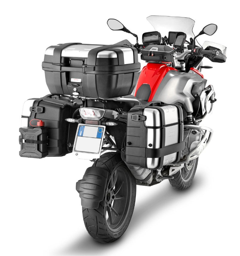 Monokey Trekker 33L Silver Top/Side Case - Givi