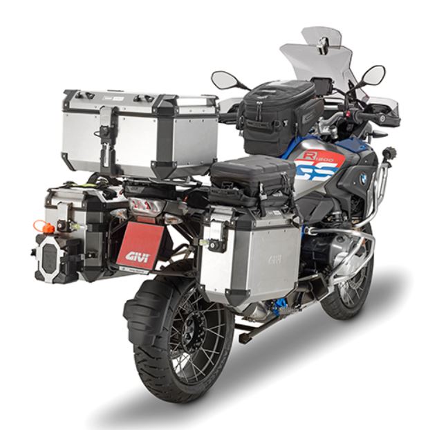 Monokey Trekker Outback 58L Silver Top Case - Givi