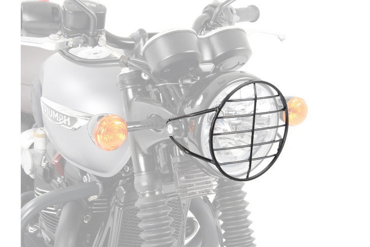 Triumph Bonneville T120 Protection - Headlight Guard - Bike 'N' Biker