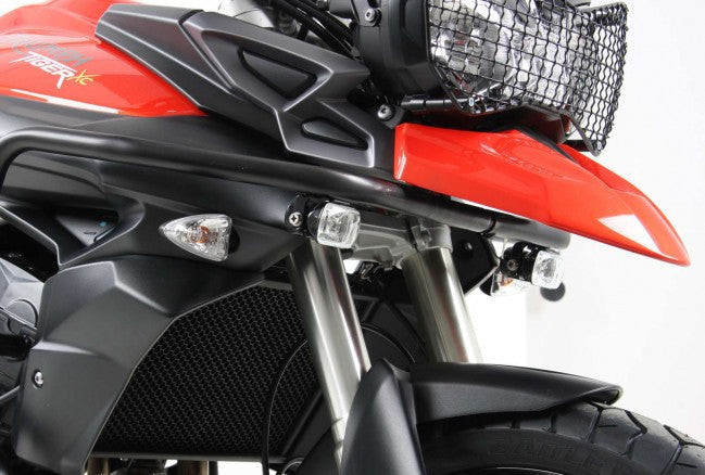Triumph Tiger 800 XC Micro Flooter fog lights - Bike 'N' Biker
