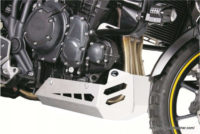 Triumph Tiger Explorer 1200 Engine protecting plate Hepco Becker - Bike 'N' Biker