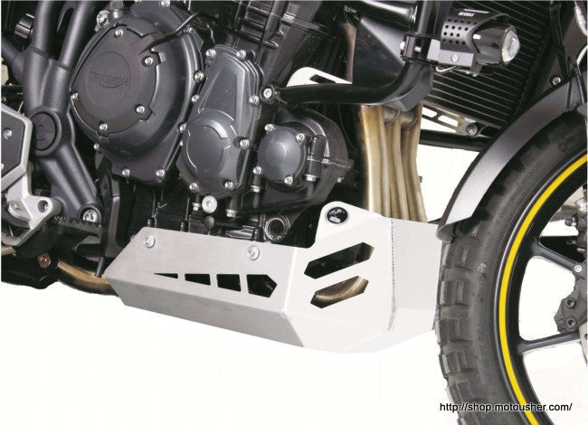 Triumph Tiger Explorer 1200 Engine protecting plate Hepco Becker - Bike 'N' Biker