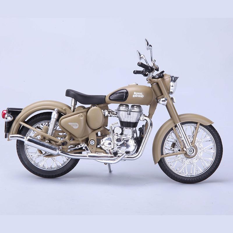 Royal Enfield Classic 500 Desert Storm 1:12 Scale Model - Maisto