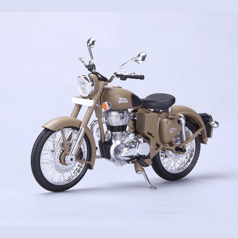 Royal Enfield Classic 500 Desert Storm 1:12 Scale Model - Maisto