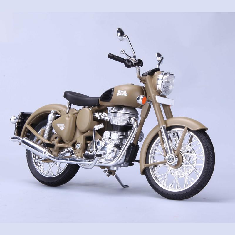 Royal Enfield Classic 500 Desert Storm 1:12 Scale Model - Maisto