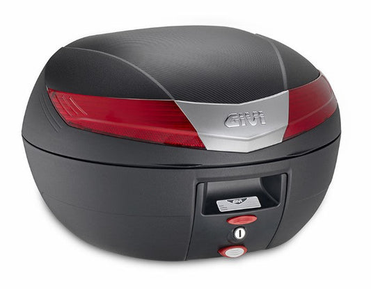 Monokey V40 Top Case with Red Reflectors - Givi