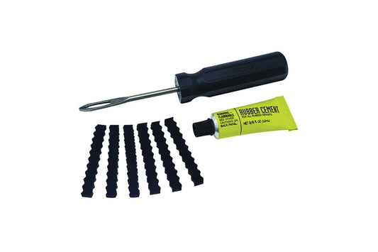 Tubeless Tyre Repair Kit (Tool+Plug type-1+Cement) - Victor