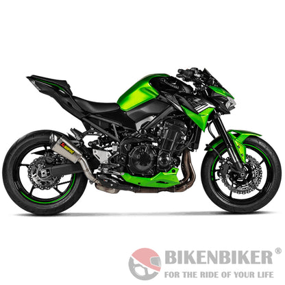 Slip-on Line Kawasaki Z900 (Titanium) - Akrapovic