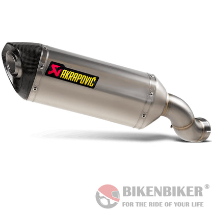 Slip-on Line Kawasaki Z900 (Titanium) - Akrapovic