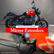 MIRROR EXTENDER FOR HUNTER 350 - ZI-8342