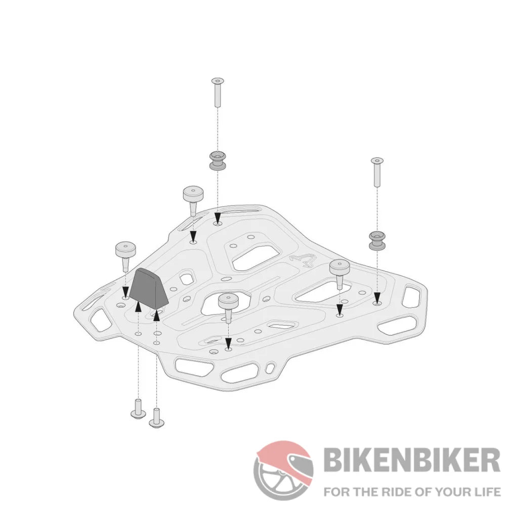 Adapter Kit For Adventure Luggage Rack Givi Monokey Cases Sw-Motech Side Case