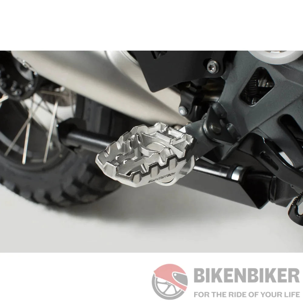 Bmw R1200/1250 Gs Ergonomics - Evo Footrest Kit- Sw-Motech Footpegs