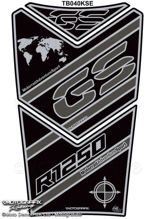 BMW R1250GS Adventure 2019 Motorcycle Tank Pad Protector 3D Gel TB040KSE Motografix