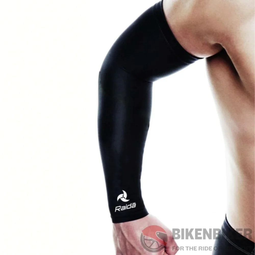 Compression Arm Sleeves - Raida Black Rider Comfort