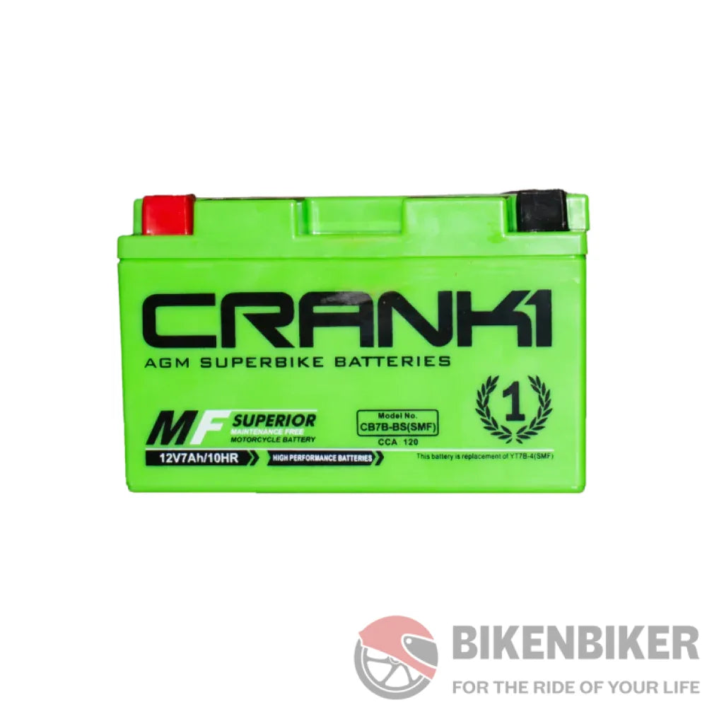 Crank1 Cb7B-Bs(Smf) Battery