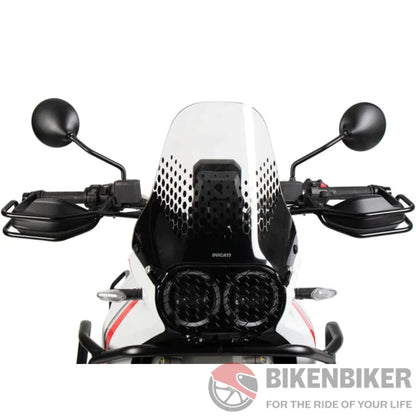 Ducati Desert X 2022+ Protection - Hand Guard Hepco & Becker Black Guards