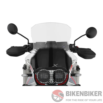 Ducati Desert X Ergonomics - Marathon Windscreen Wunderlich