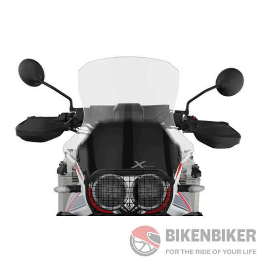 Ducati Desert X Ergonomics - Marathon Windscreen Wunderlich