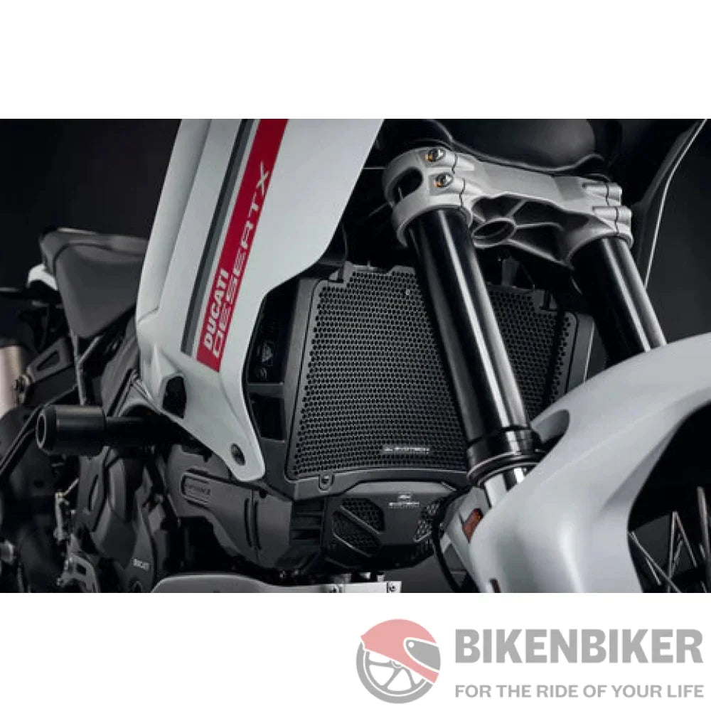 Ducati Desert X Radiator Guard (2022 +) - Evotech Performance