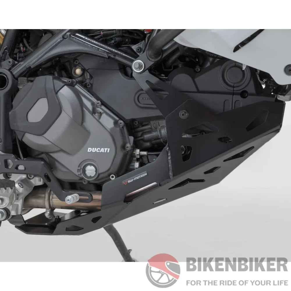 Ducati Desert X Sump Guard - Sw Motech Engine