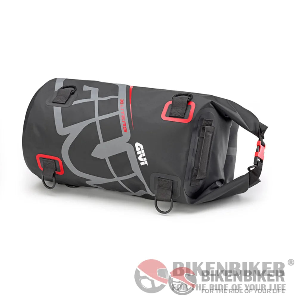 Ea114Gr Waterproof Cylinder Seat Bag 30 Litres - Givi Soft Luggage