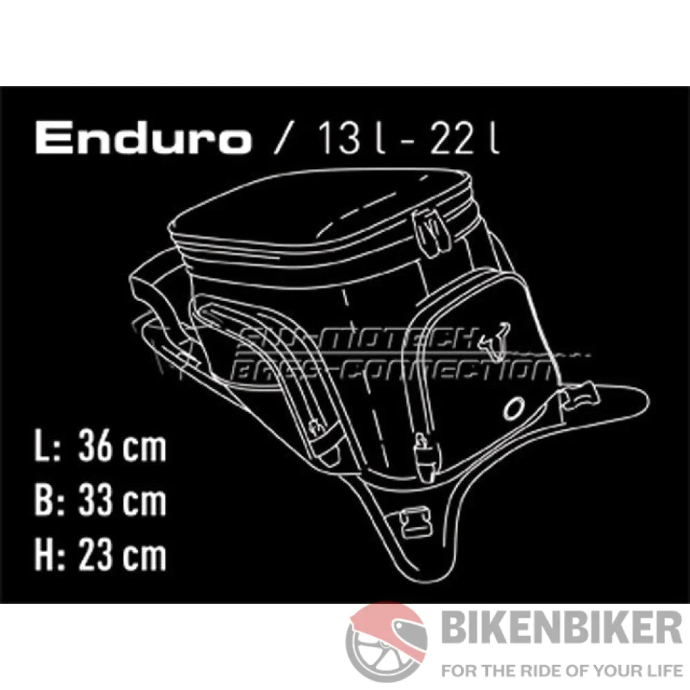 Enduro Strap Tank Bag 13-22L - Sw-Motech