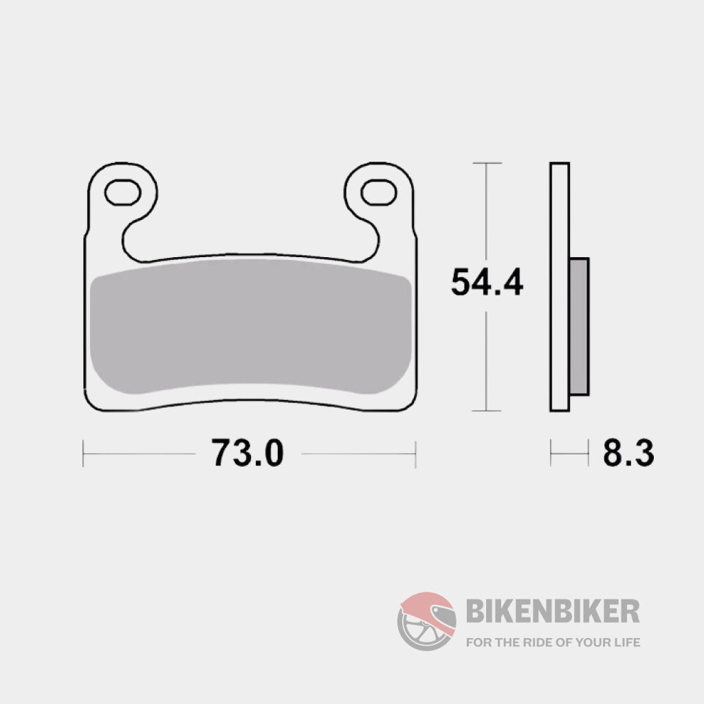 Front Brake Pads Sintered - 07Gr90Sa Brembo