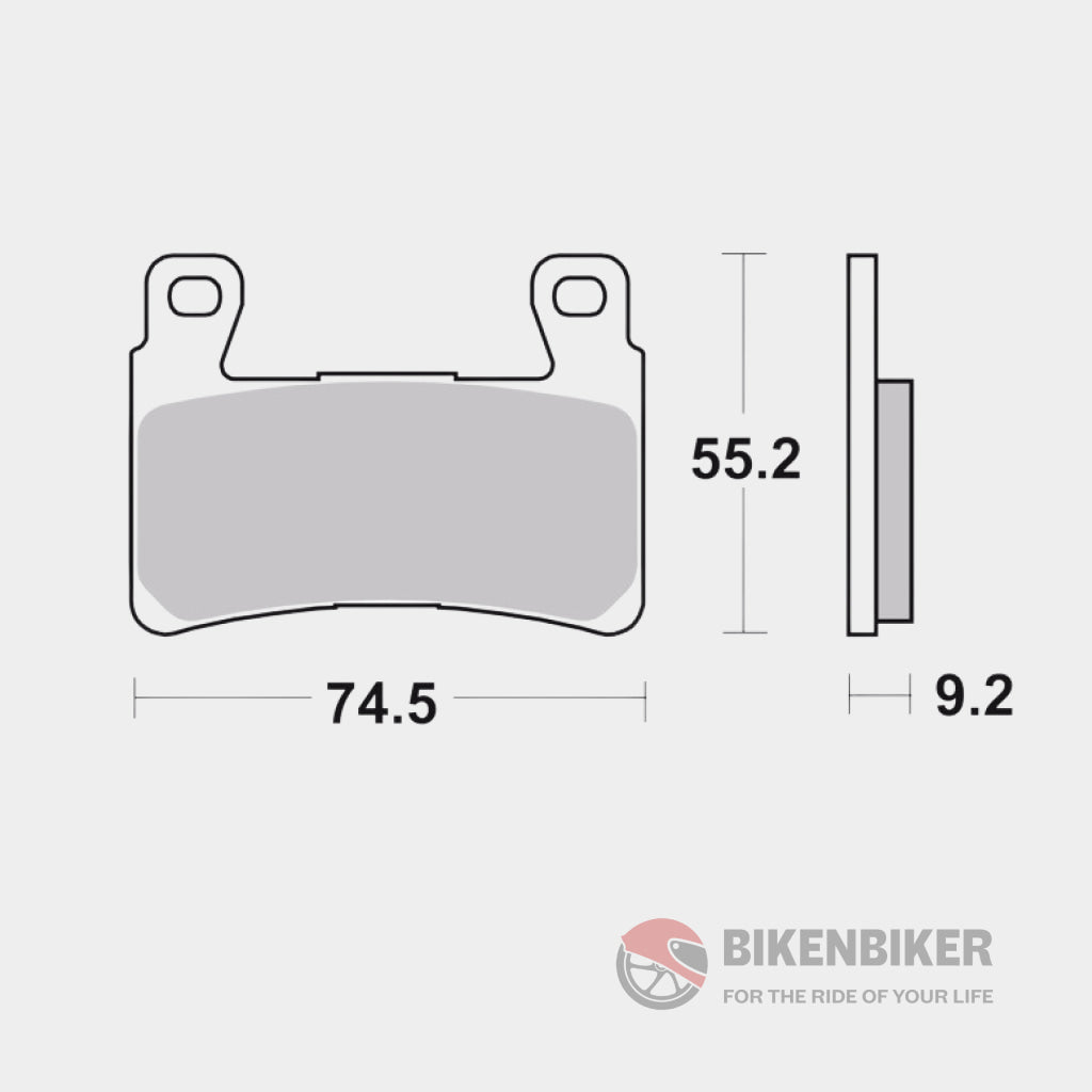 Front Brake Pads Sintered - 07Hd20Sa Brembo