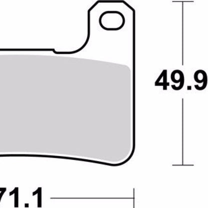 Front Brake Pads Sintered - 07Su27Sa Brembo