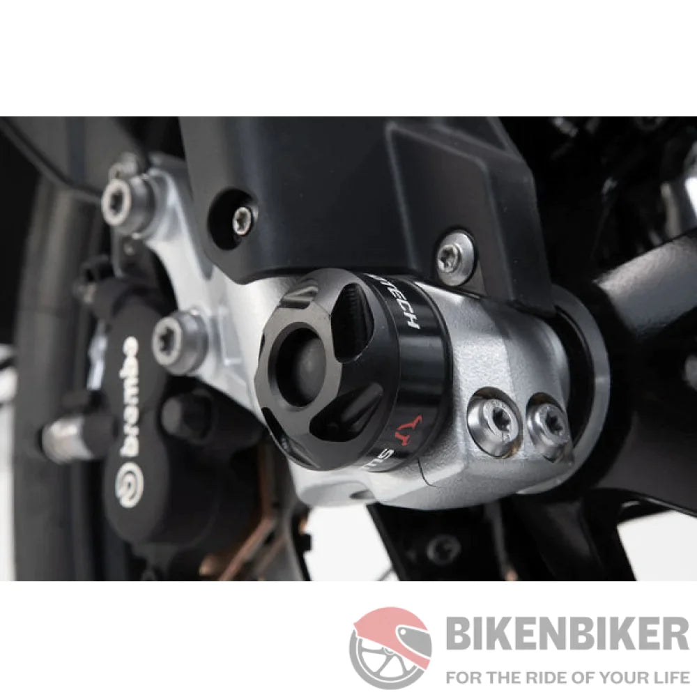 Front Fork Sliders For Ducati Scrambler - Sw-Motech Axle Protection