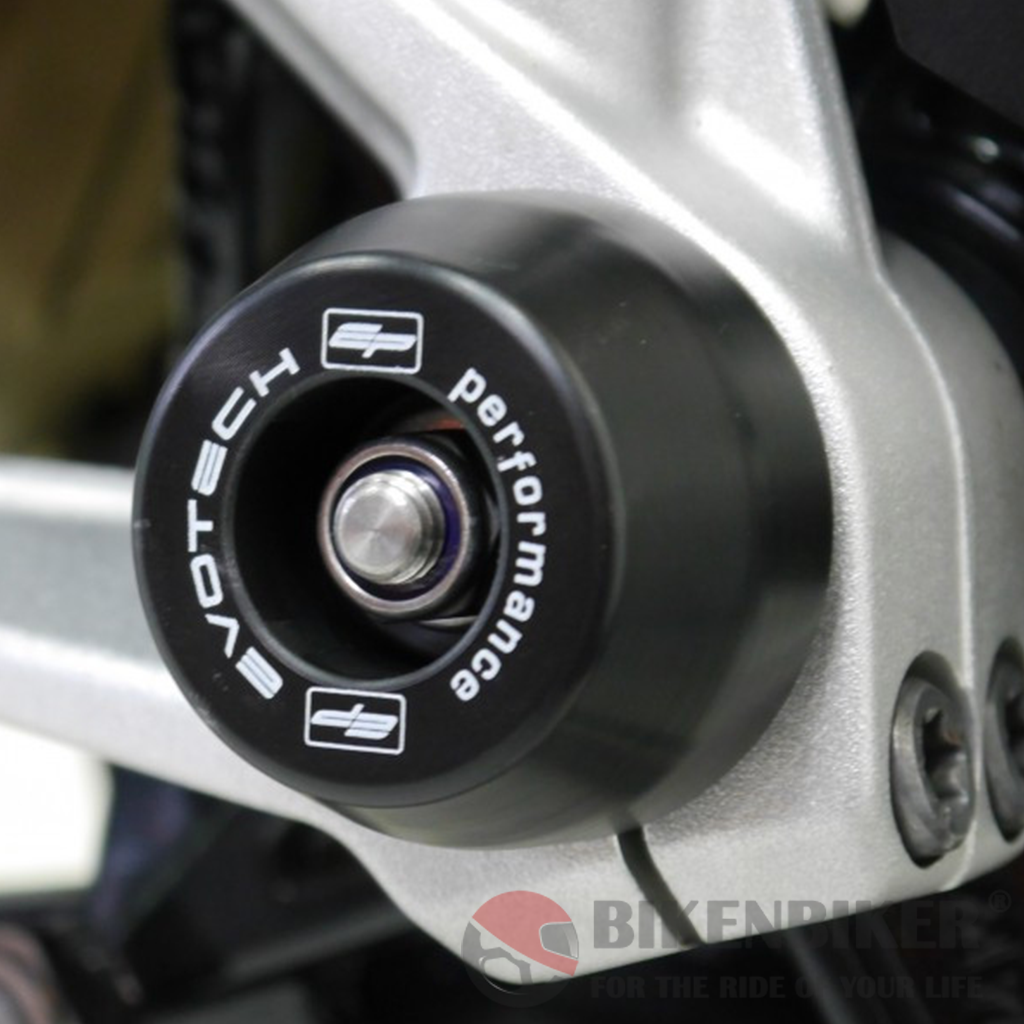 Triumph Street Triple Front Fork Spindle Bobbins 2013+ Evotech Performance