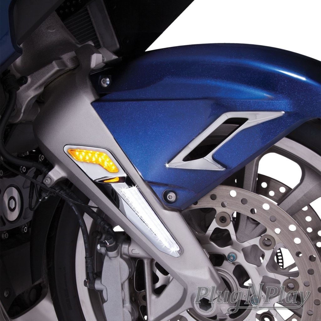 LED Fork Mounted NAV Lights - Honda Goldwing - Ciro Goldstrike