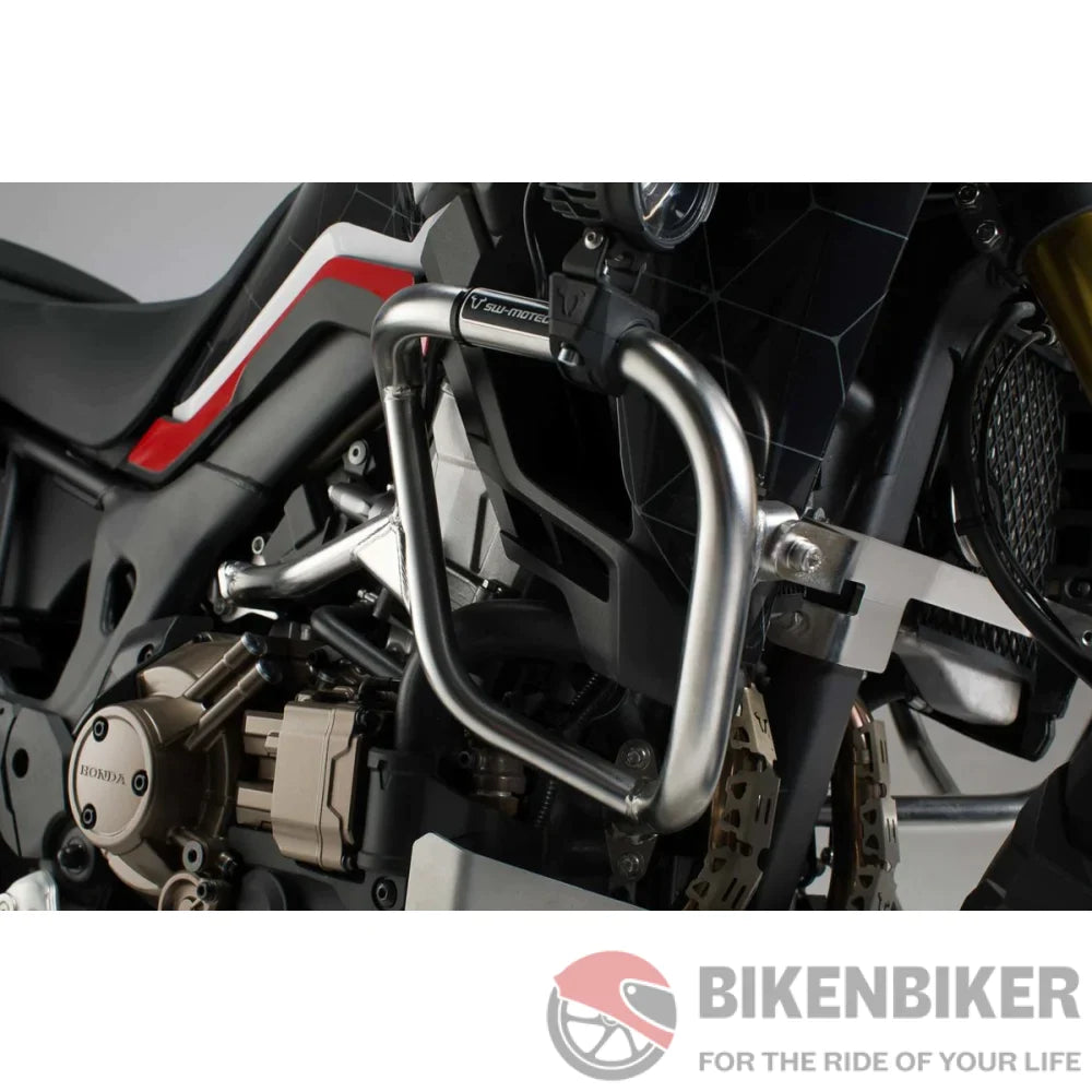 Honda Africa Twin Crf1000L Protection - Stainless Steel Crash Bars Sw-Motech