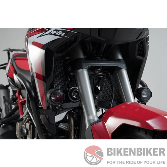 Honda Africa Twin Lighting - Auxiliary Light Mount Sw-Motech Auxiliary Lights Mounts