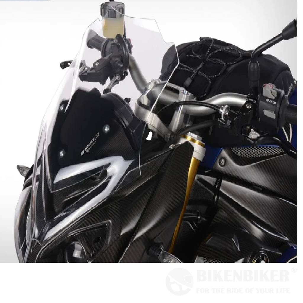 BMW S1000R Ergonomics - "Touring" Windscreen - Wunderlich