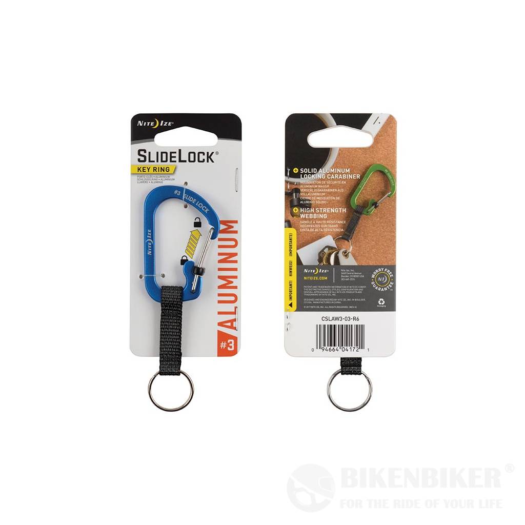 Carabiner Keyring Slide Lock - nite Ize