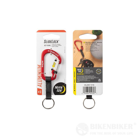 Carabiner Keyring Slide Lock - nite Ize